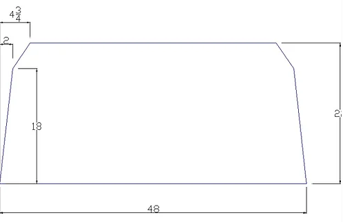 60-CC80 Aluminium Framed Glass UTV Windshield
