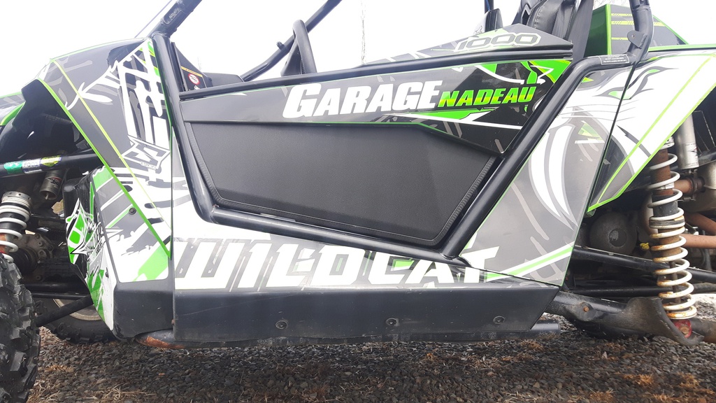 PO-W1-555 Panneaux de portes Arctic Cat Wildcat 1000 2012 à 2017