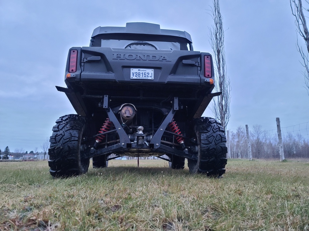 AI-HP7-6020 Extensions d’ailes Honda Pioneer 700 60'' 2014 à 2024