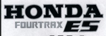 Stickers Honda Fourtrax ES (ST-903-ES)