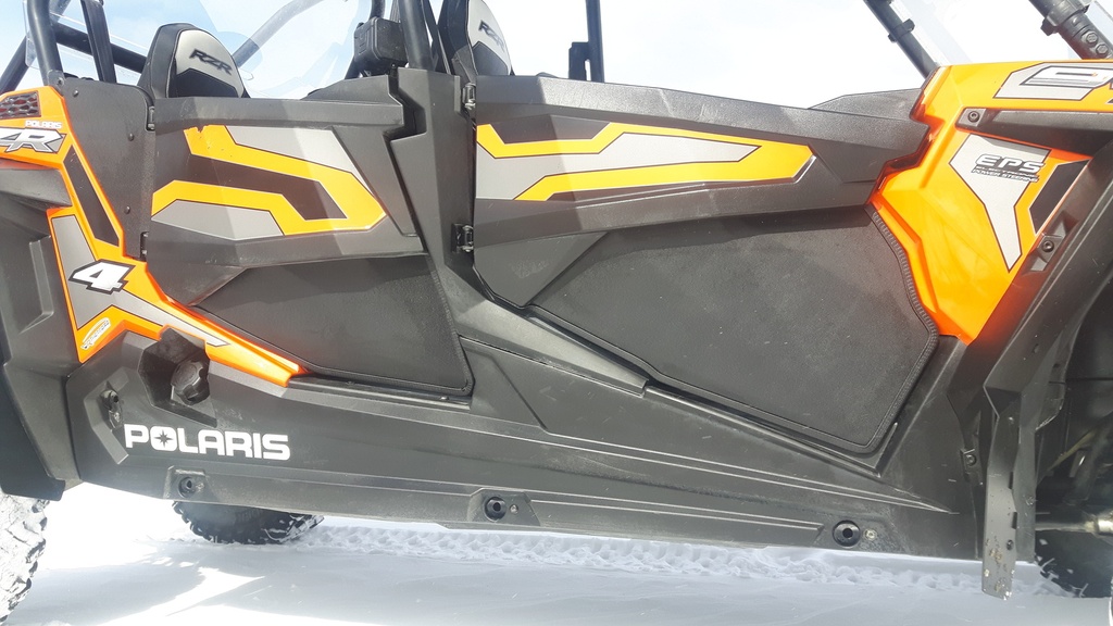 PO-RZR-6415-4 Panneaux de portes Polaris RZR 1000 64'' 4 passagers 2015 à 2022