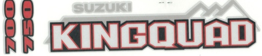 [ST-6700-S] Stickers Suzuki KingQuad 700/750 (ST-6700-S)