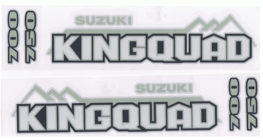 [ST-6700-06-s] Stickers Suzuki KingQuad 700/750 (ST-6700-06-s)