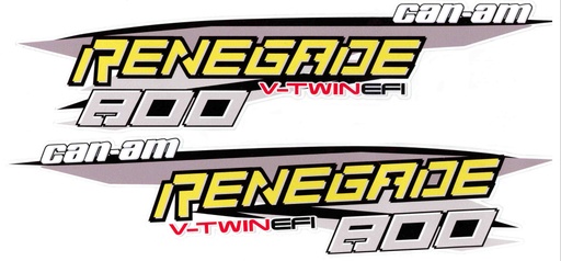 [ST-2800-RE-S] Stickers Can-Am Renegade (ST-2800-RE-S)