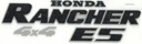 Honda Rancher ES Sticker UN-94